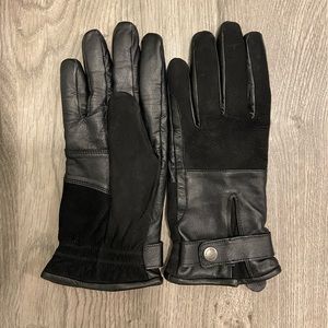 Hugo Boss leather gloves MINT